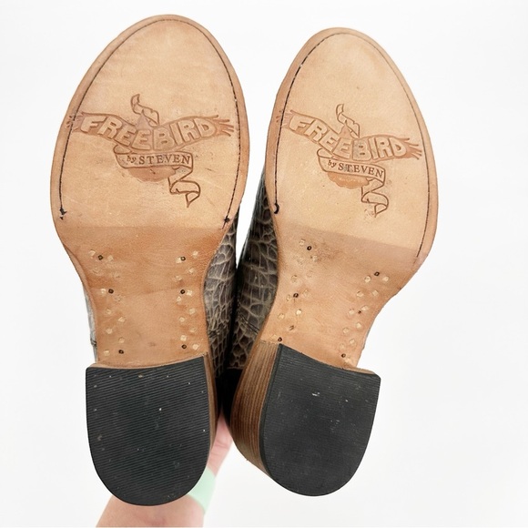 Freebird Sadie Leather Booties - Picture 7 of 8